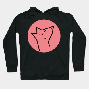 pink fox Hoodie